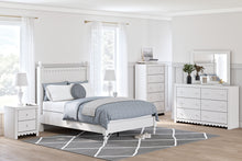 Load image into Gallery viewer, Mollviney Full Panel Bed with Mirrored Dresser, Chest and 2 Nightstands
