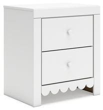 Load image into Gallery viewer, Mollviney Twin Panel Bed with Nightstand
