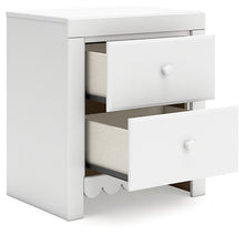 Load image into Gallery viewer, Mollviney Twin Panel Bed with Nightstand
