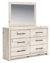 Load image into Gallery viewer, Lawroy King Panel Storage Bed with Mirrored Dresser
