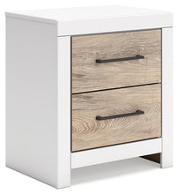 Load image into Gallery viewer, Charbitt Twin Panel Bed with Mirrored Dresser and 2 Nightstands
