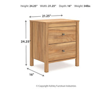 Load image into Gallery viewer, Bermacy Full Panel Headboard with Dresser and Nightstand
