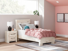 Load image into Gallery viewer, Lawroy Twin Panel Bed with Mirrored Dresser
