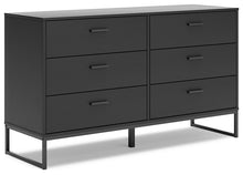 Load image into Gallery viewer, Socalle Twin Panel Headboard with Dresser and Nightstand
