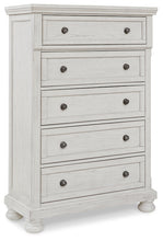 Load image into Gallery viewer, Robbinsdale Queen Panel Bed with Mirrored Dresser, Chest and Nightstand
