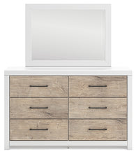 Load image into Gallery viewer, Charbitt Full Panel Bed with Mirrored Dresser and Chest
