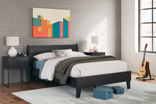 Load image into Gallery viewer, Socalle Full Platform Bed with Dresser and Nightstand
