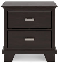 Load image into Gallery viewer, Covetown Twin Panel Bed with Mirrored Dresser and 2 Nightstands
