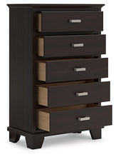 Load image into Gallery viewer, Covetown Twin Panel Bed with Mirrored Dresser and Chest
