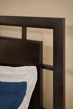 Load image into Gallery viewer, Covetown Full Panel Bed with Mirrored Dresser and Chest
