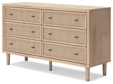 Load image into Gallery viewer, Cielden King Panel Headboard with Dresser and 2 Nightstands
