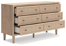 Load image into Gallery viewer, Cielden King Panel Headboard with Dresser and 2 Nightstands
