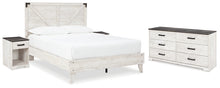 Load image into Gallery viewer, Shawburn Queen Platform Bed with Dresser and 2 Nightstands
