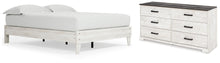 Load image into Gallery viewer, Shawburn Queen Platform Bed with Dresser
