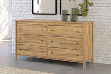 Load image into Gallery viewer, Bermacy Full Panel Headboard with Dresser and Nightstand
