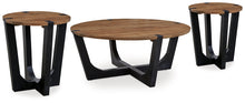 Load image into Gallery viewer, Hanneforth Coffee Table with 2 End Tables
