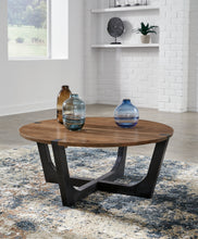 Load image into Gallery viewer, Hanneforth Coffee Table with 2 End Tables
