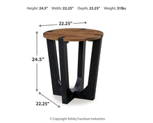 Load image into Gallery viewer, Hanneforth Coffee Table with 1 End Table
