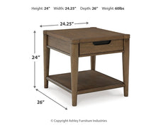 Load image into Gallery viewer, Roanhowe Coffee Table with 1 End Table
