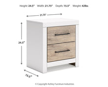 Load image into Gallery viewer, Charbitt Full Panel Bed with Mirrored Dresser and 2 Nightstands
