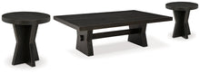 Load image into Gallery viewer, Galliden Coffee Table with 2 End Tables
