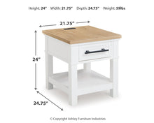 Load image into Gallery viewer, Ashbryn Coffee Table with 2 End Tables
