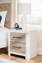 Load image into Gallery viewer, Charbitt Twin Panel Bed with Mirrored Dresser, Chest and Nightstand
