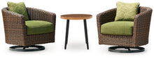 Load image into Gallery viewer, Horizon Hall 2 Lounge Chairs with End Table
