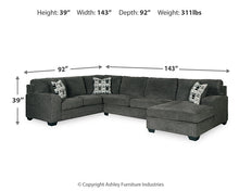 Load image into Gallery viewer, Ballinasloe 3-Piece Sectional with Chaise
