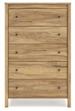 Load image into Gallery viewer, Bermacy Full Panel Headboard with Dresser, Chest and Nightstand
