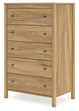 Load image into Gallery viewer, Bermacy Full Panel Headboard with Dresser, Chest and Nightstand
