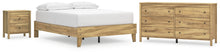 Load image into Gallery viewer, Bermacy Full Platform Bed with Dresser and Nightstand
