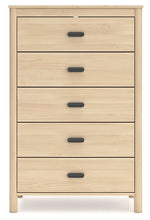 Load image into Gallery viewer, Cabinella Full Panel Headboard with Dresser, Chest and 2 Nightstands
