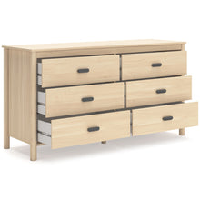 Load image into Gallery viewer, Cabinella Full Panel Headboard with Dresser and Chest
