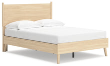 Load image into Gallery viewer, Cabinella Full Platform Panel Bed with Dresser and Nightstand
