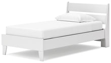 Load image into Gallery viewer, Socalle Twin Panel Platform Bed with Dresser, Chest and Nightstand
