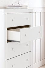 Load image into Gallery viewer, Mollviney Twin Panel Headboard with Mirrored Dresser and Chest
