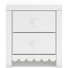 Load image into Gallery viewer, Mollviney Full Panel Headboard with Mirrored Dresser and Nightstand
