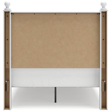 Load image into Gallery viewer, Mollviney Full Panel Headboard with Mirrored Dresser and Nightstand
