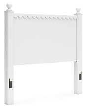 Load image into Gallery viewer, Mollviney Full Panel Headboard with Mirrored Dresser and Chest
