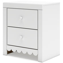 Load image into Gallery viewer, Mollviney Twin Panel Headboard with Mirrored Dresser and Nightstand
