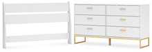 Load image into Gallery viewer, Socalle Full Panel Headboard with Dresser
