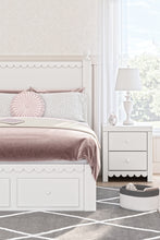 Load image into Gallery viewer, Mollviney Full Panel Bed with Mirrored Dresser, Chest and Nightstand
