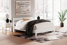 Load image into Gallery viewer, Socalle Queen Panel Platform Bed with 2 Nightstands
