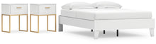 Load image into Gallery viewer, Socalle Full Platform Bed with 2 Nightstands
