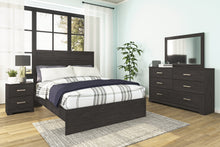 Load image into Gallery viewer, Belachime King Panel Bed with Dresser and 2 Nightstands
