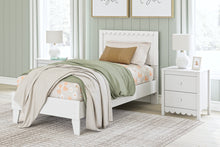 Load image into Gallery viewer, Hallityn Twin Panel Platform Bed with Dresser and Nightstand
