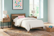 Load image into Gallery viewer, Deanlow Twin Platform Panel Bed with Dresser and 2 Nightstands
