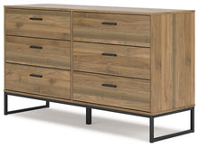 Load image into Gallery viewer, Deanlow Full Platform Bed with Dresser and Chest
