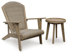 Load image into Gallery viewer, Marina Sun Outdoor Adirondack Chair and End Table
